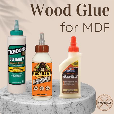 Does Wood Glue Work on MDF? [2024 EASY Guide!]