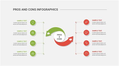 4 Step Pros and Cons Presentation Template for Google Slides - SlideKit