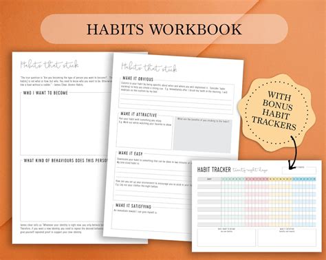 Atomic Habits Worksheets | lupon.gov.ph