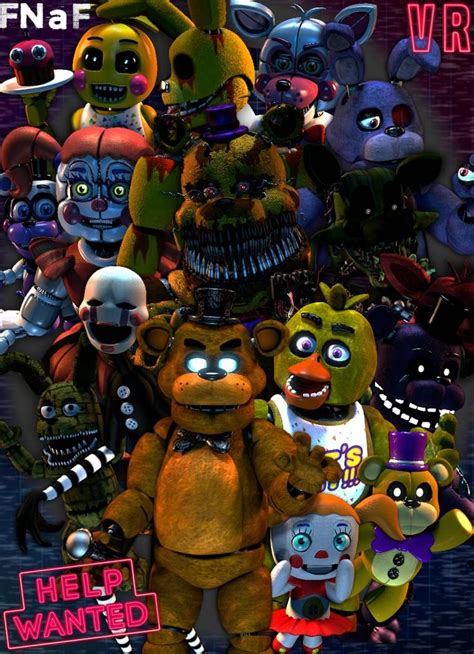 √ Fnaf All Characters Wallpaper