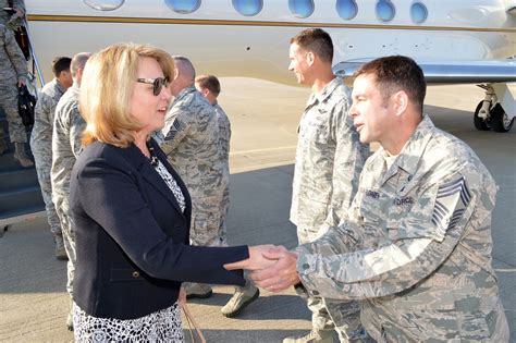 DVIDS - Images - Secretary of the Air Force Deborah Lee James visits ...