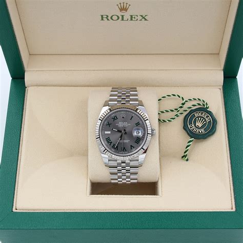 Rolex Datejust ref. 126334 Wimbledon Dial Jubilee bracelet - Full Set ...