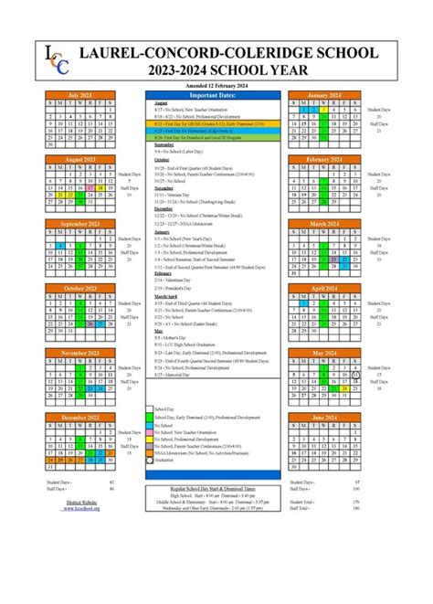 Calendar Change: School In-Session - Monday, February 19th | Laurel ...