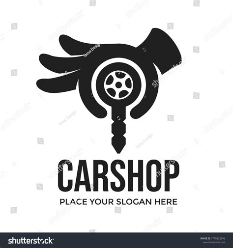 Car Shop Vector Logo Template This Stock Vector (Royalty Free ...