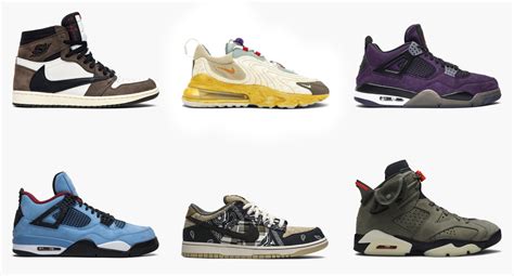 10 of Travis Scott’s Most Coveted Sneaker Collaborations | Complex