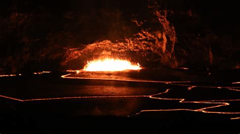 Kilauea Lava Lake Overflow Captured In Various Views