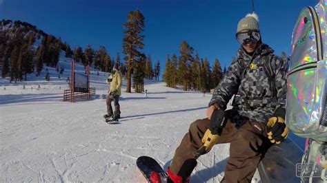 Snowboarding at Mammoth Mountain - YouTube