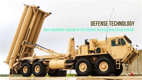 This Is most advanced version of the Patriot missile from THAAD system ...