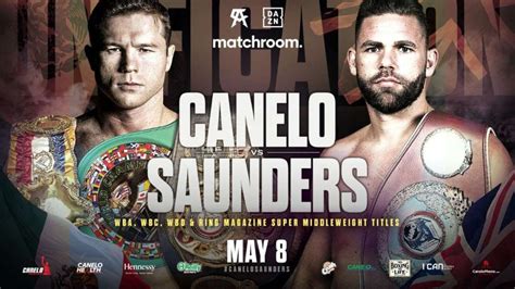 Boxing: How to watch Canelo Alvarez vs. Billy Joe Saunders Saturday (5 ...