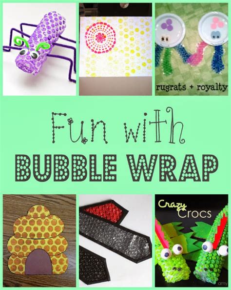 Creative Uses for Bubble Wrap | Crafting in the Rain