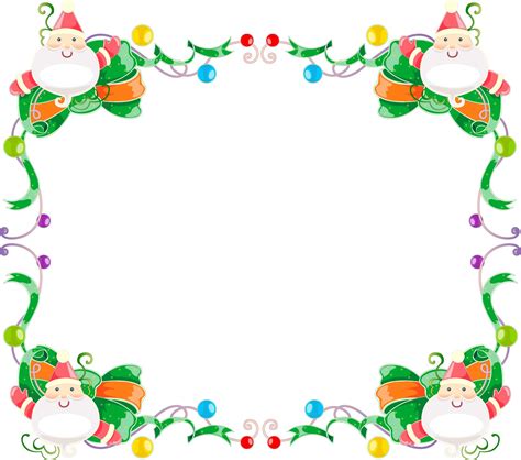 Free Santa Cliparts Borders, Download Free Santa Cliparts Borders png ...