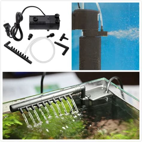 Aliexpress.com : Buy 3W Ultra Quiet Aquarium Filters Fish Tank Oxygen ...