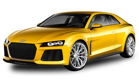 Yellow Audi Car PNG Image - PurePNG | Free transparent CC0 PNG Image ...