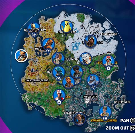 Fortnite Chapter 4 Season 3 NPC Locations - All 16 Characters And What ...