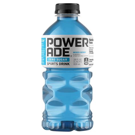 Powerade Zero Mixed Berry Sports Drink - Shop Sports & Energy Drinks at ...