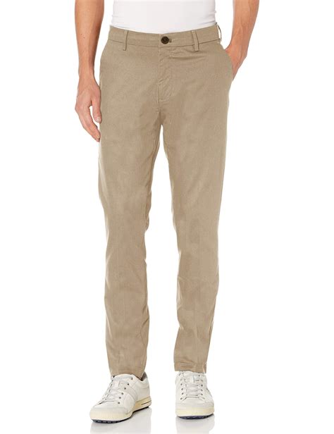 Dockers Slim Fit Signature Khaki Lux Pants in Black for Men - Lyst