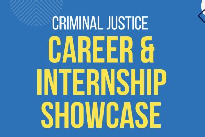 Criminal Justice Career and Internship Showcase | Widener University