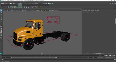 Medium-Duty Truck Rigged for Maya 3D model - TurboSquid 2069066