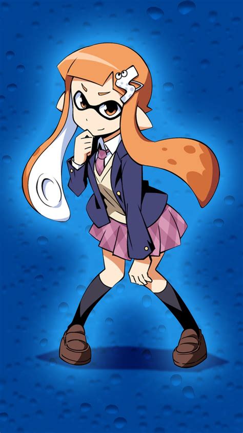 Inkling Girl - Splatoon (request) | Splatoon, Splatoon comics, Anime