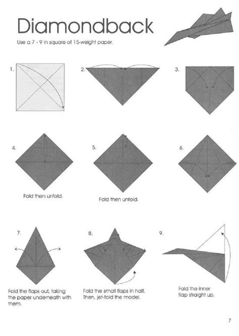 Origami Jet Step By Step – All in Here