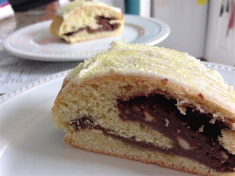 King Cake with Chocolate Cream Cheese Filling – Bake This Day Our Daily ...