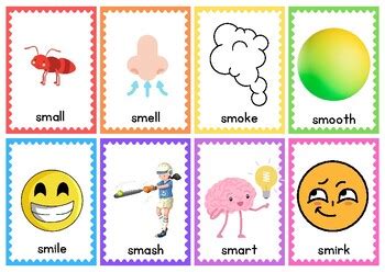 Initial S-Blends Flashcards by Speechie Genie | TPT