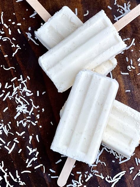 Paletas de Coco (Coconut Ice cream)