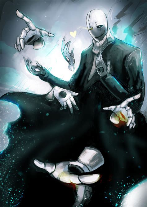 W.D.Gaster by MEGA1126 on DeviantArt