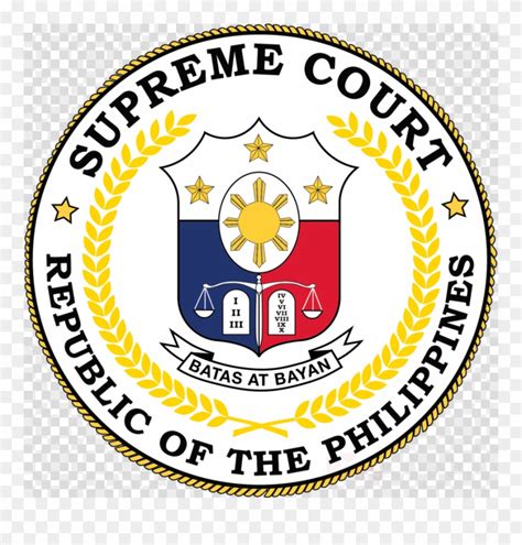 Download Supreme Court Of The Philippines Logo Png Clipart Supreme ...