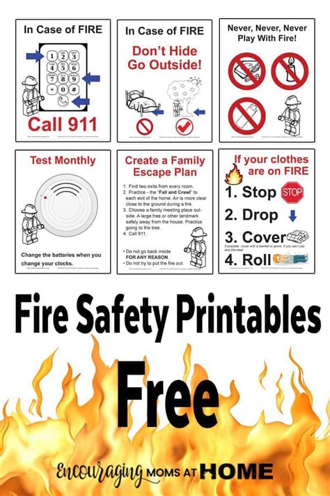 Printable Fire Safety Posters - Printable Word Searches