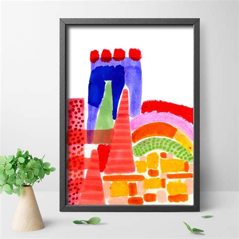 Castle Art Print, Blue Castle Art, Kids Wall Decor, Nursery Wall Art ...