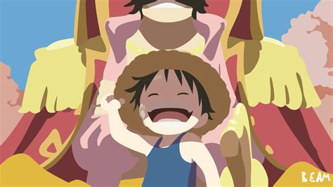 Kid Luffy and Roger [ One Piece ] by imbeam on DeviantArt