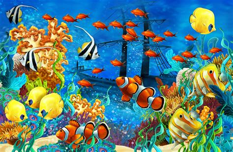 Underwater Scenes Desktop Wallpaper - WallpaperSafari