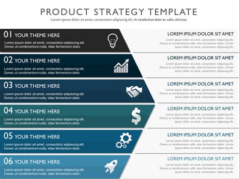 6 Step | Product Strategy Templates | My Product Roadmap