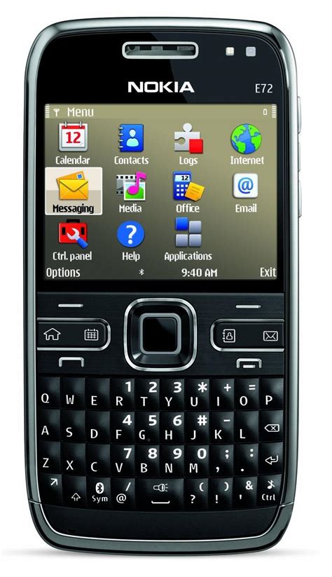 New Nokia E72 Unlocked GSM Symbian OS QWERTY + Trackpad Cell Phone ...