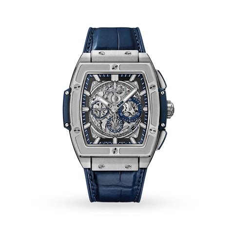 Hublot Hublot Spirit of Big Bang Titanium Blue 42mm Mens Watch 641.NX ...