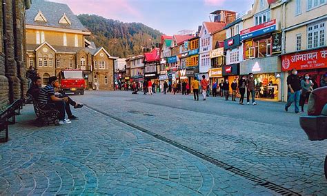 Mall Road Shimla: Famous Vibrant and Charming Street in the Queen of ...