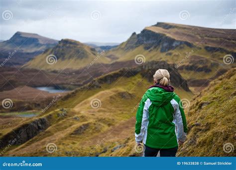 Isle of Skye Hiking stock photo. Image of lush, nature - 19633838