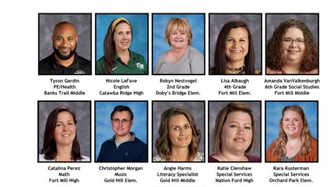 Fort Mill SC schools name teachers of year | Rock Hill Herald