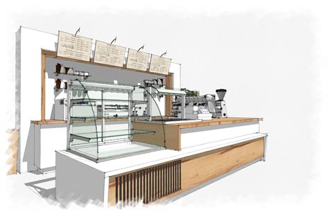 cafeteria style counter layouts | Coffee shops interior, Coffee bar ...