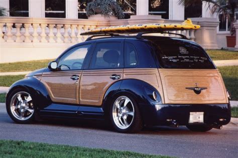 2001 CHRYSLER PT CRUISER CUSTOM WOODY BEACH CRUISER - - Barrett-Jackson ...