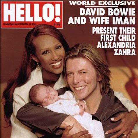 The HELLO! exclusive in which David Bowie and Iman introduced daughter ...