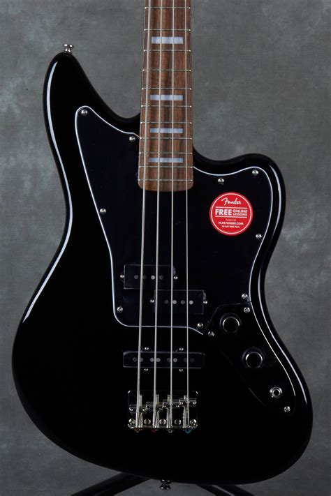 Squier Classic Vibe Jaguar Bass - LRL - Black | Rich Tone Music