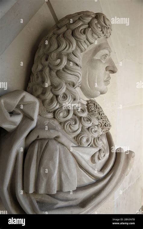 Bust of Samuel Pepys in the Guildhall, London, U.K Stock Photo - Alamy