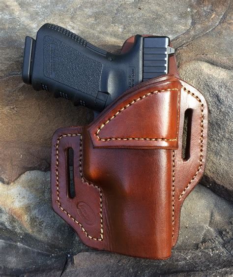 Right / Brown / OWB Glock 19 holster