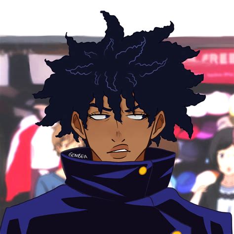 African American Male Anime Characters