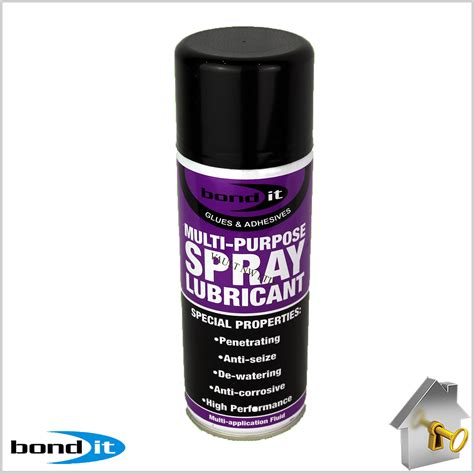 Multi Purpose Lubricant Oil Spray 400ml Can Cleans Maintains Protects ...