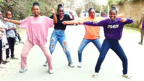 Triplets kids nakupenda ft. Marion Afro dance video - YouTube