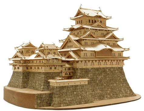 Buy WoodyJOE "Himeji Castle" Model Kit (1:150 Scale) Online at Low ...