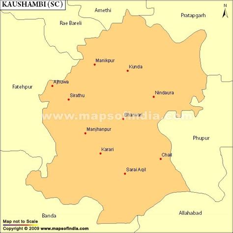 Kaushambi Parliamentary Constituency Map, Election Results and Winning MP